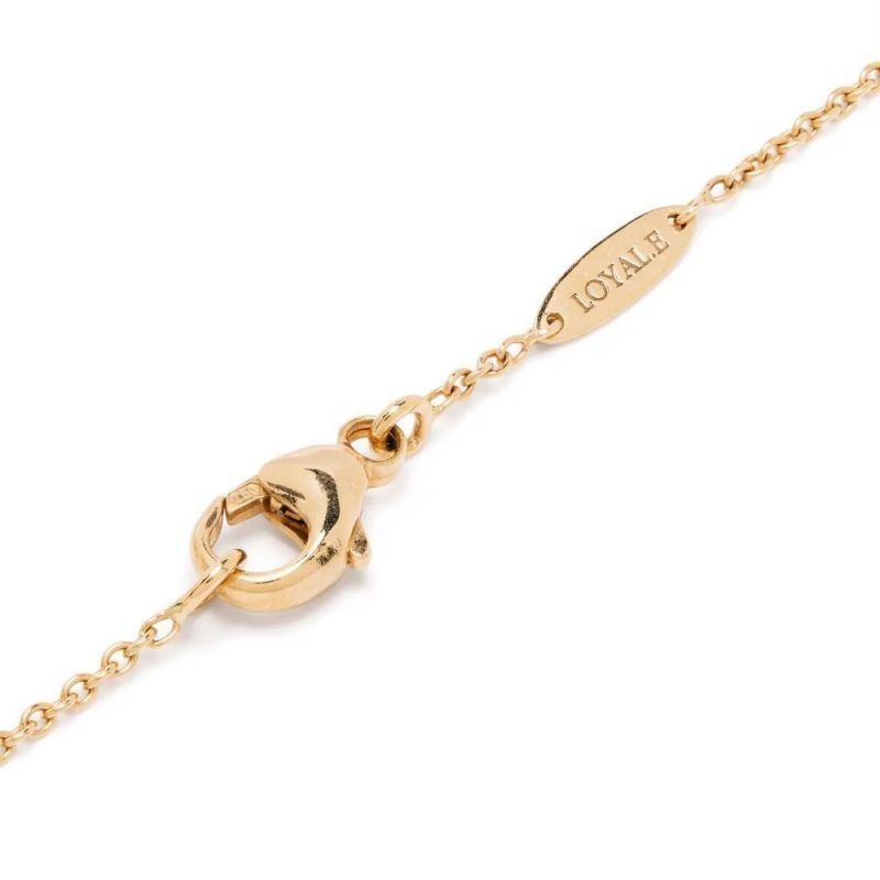 Necklace Perpétuelle 025ct - 18k yellow gold lab grown diamond Loyale Paris