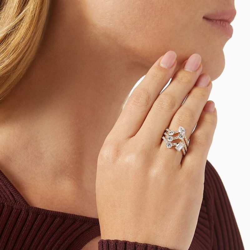 Ring Toi+Moi 0.25ct 0.35ct pavée - 18k yellow gold - Image 5