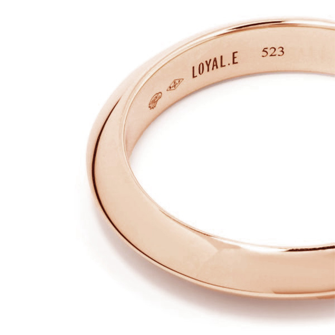 Union ring Absolu.e Duo 4mm - 18k rose gold 1