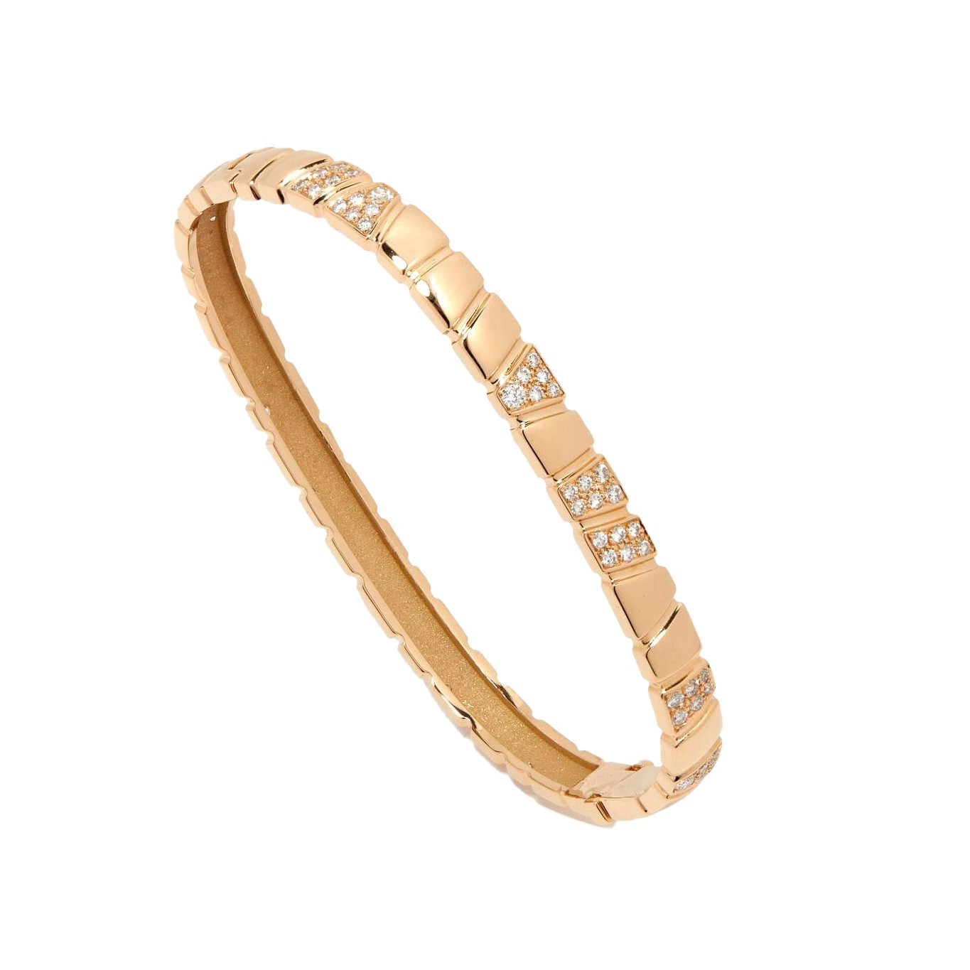 bracelets jonc collection ride and love or jaune recyclé 18k diamants synthétiques maison de joaillerie loyale paris